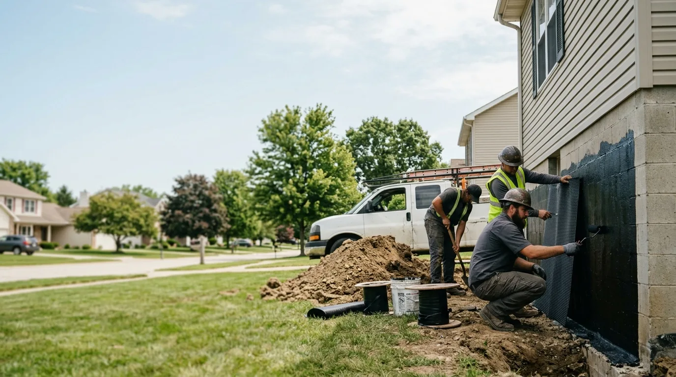 Basement Waterproofing in Heltonville, IN near me